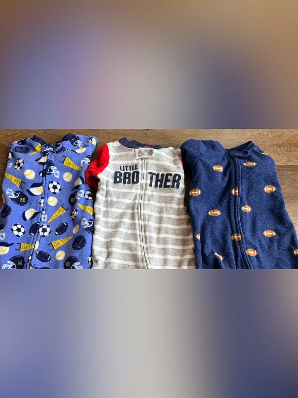 CARTER’S | Sleeper Bundle | Baby Pajamas | Fleece Footed PJs
